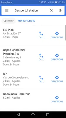 Voice Location Finder android App screenshot 2