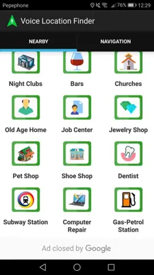 Voice Location Finder android App screenshot 3